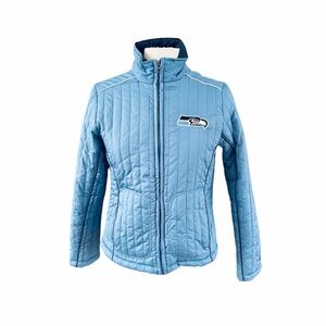 NFL Super Bowl Winner Blue Jacket with Seahawks Logo